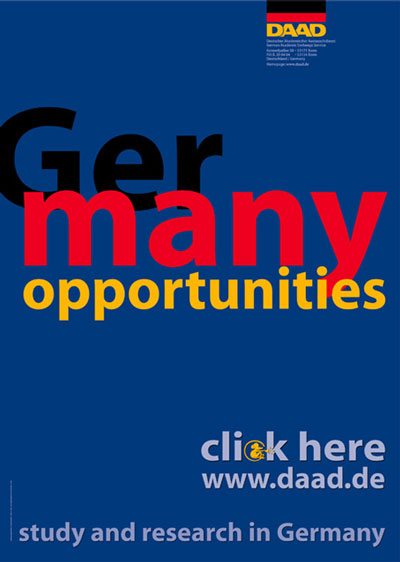 Plakat GerMany Opportinities